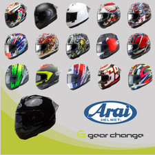 Arai RX-7V Evo Motorcycle Motorbike Road Race Helmet & Free Dark Visor