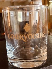 Courvoisier Glass Tumbler gold