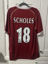 Paul Scholes Signed Manchester