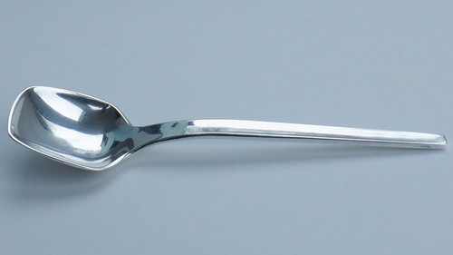 Vintage silver sugar - sugar, shovel