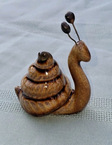 Guernsey pottery mini snail - mini,