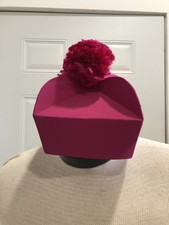 Clergy Biretta Hat, Pink Catholic,Priest, Deacon