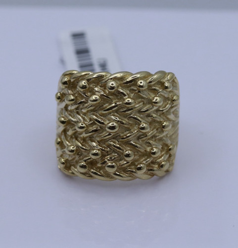 9ct yellow gold row - 9ct,