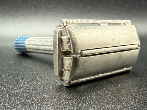 Vintage gillette blue - vintage,