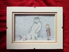 Banksy RUDE SNOWMAN Artwork.