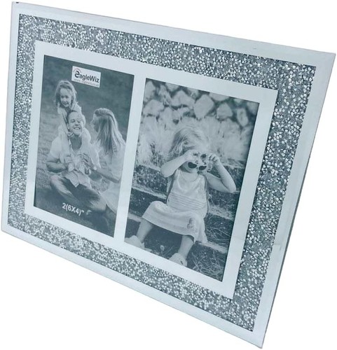 Silver crushed crystal - silver,