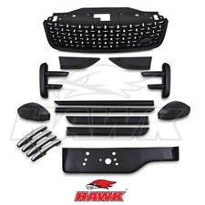 GLOSS BLACK BODY KIT FRONT