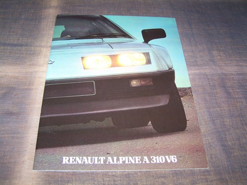 1982 renault alpine - 1982, a