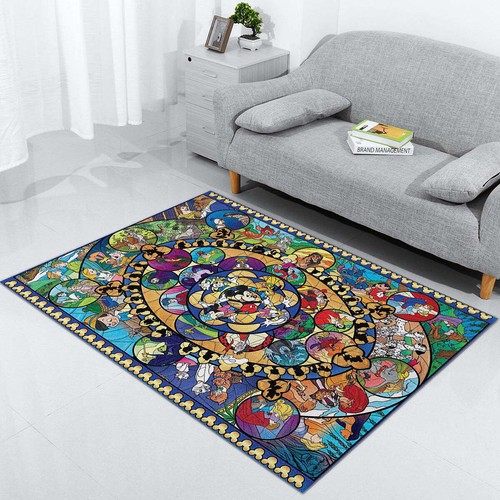 Mickey and disney movies rug - and,