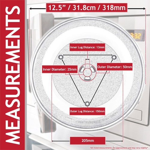 Microwave glass turntable - microwave,