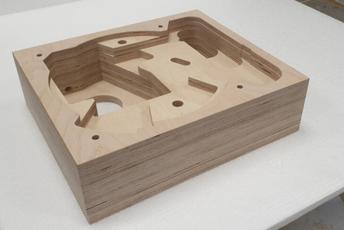 Baltic birch plywood plinth