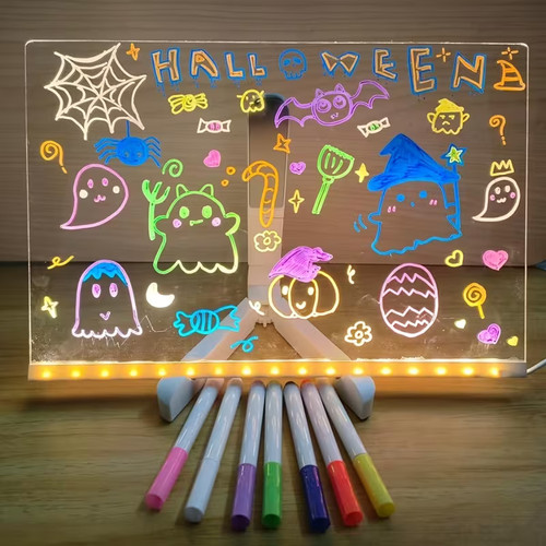 Led message board night light - led,