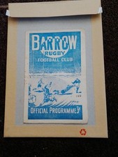 BARROW V WORKINGTON RUGBY