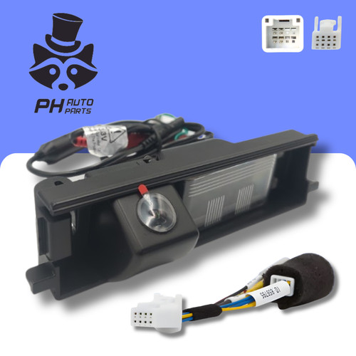 Reverse camera fitting - camera, for
