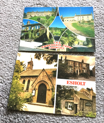New postcards esholt and - new, of