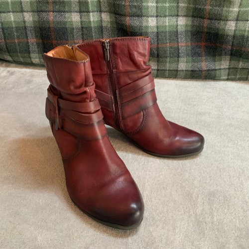 Pikolinos womens oxblood red - pikolinos,