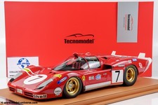 Tecnomodel - 1:12 Ferrari 512S SEFAC Long Tail 24h Le Mans 1970 No.7 Derek Be...