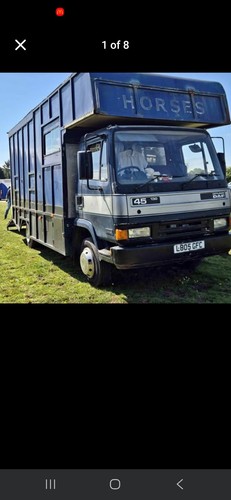 Daf horse lorry truck - horse,