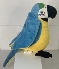 Ikea Onskad Blue Macaw Parrot