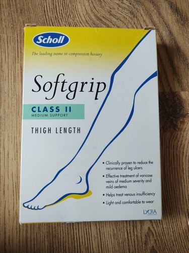 Scholl softgrip class thigh - class,