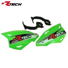 R-TECH MOTO MX HAND GUARD VERTIGO GREEN MOTOCROSS KAWASAKI KX65 KX85 KX125 KX250