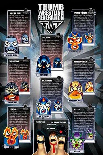 Thumb wrestling federation - thumb,