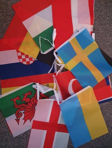 Eurovision bunting decoration - eurovision,
