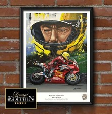 JOEY DUNLOP A3 limited edition