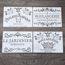 x4 BOULANGERIE PARIS A4