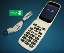 Doro 6520 (DFC-0050) Blue White (Only tried a Tesco Sim) Big Button Mobile Phone