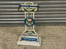 Lovely Antique Victorian Cast Iron Stick / Umbrella Stand 