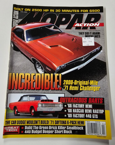 Mopar action magazine april - mopar,