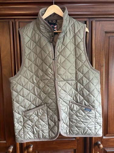 Lavenham quilted gilet - lavenham,