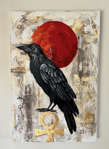 Hand painted intuitive - art, –