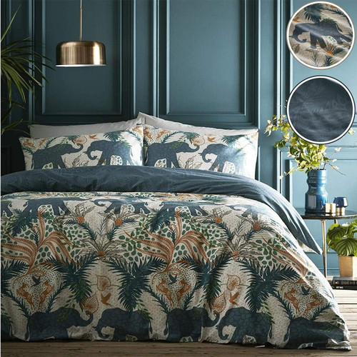 Reversible duvet cover set - duvet,