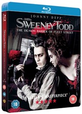 Sweeney Todd - The Demon Barber of Fleet Street Blu-Ray (2008) Johnny Depp,