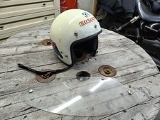 BIEFFE CLASSIC VINTAGE MOTORCYCLE CRASH HELMET RETRO SIZE SMALL OPEN FACE 