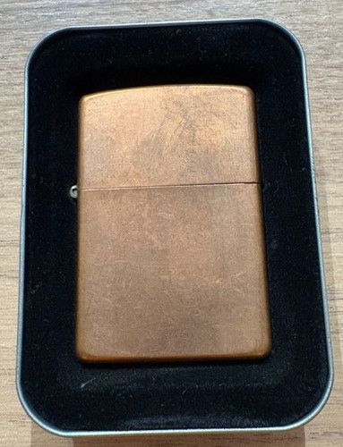Zippo solid copper 2003 - zippo,