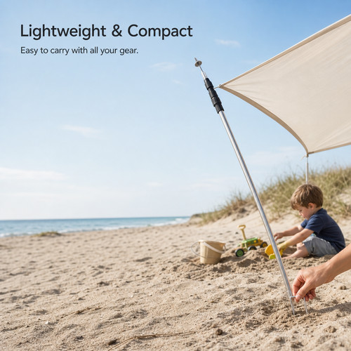 Canopy extension pole metal - canopy,