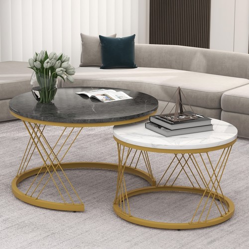 Nesting coffee table set 2 - coffee,