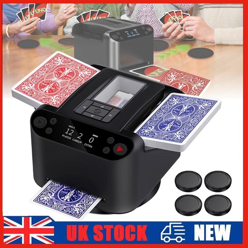 Automatic card shuffler - 2-in-1,