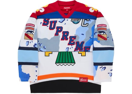 Supreme paneled hockey jersey - hockey,