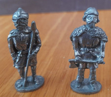 Two Vintage Miniature Pewter