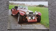 STEADMAN JAGUAR TS100 SALES LEAFLET BROCHURE