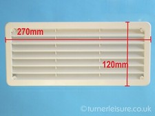 Plastic air vent - plastic, 5/8"