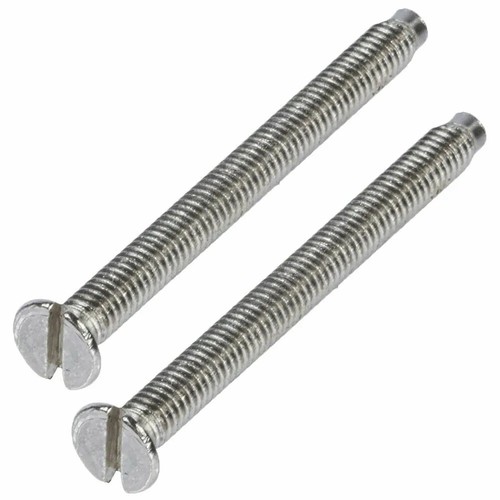 Screwless brushed chrome - screwless,