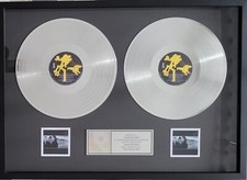 original RIAA Award U2 Joshua Tree Platinum Record goldene Schallplatte
