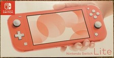 NINTENDO SWITCH LITE HANDHELD CONSOLE 32GB CORAL UK STOCK BRAND NEW