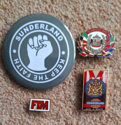 Sunderland badges - sunderland,