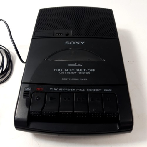 Sony tcm 939 cassette corder - tcm-939, cassette-corder